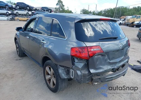 2010 Acura Mdx Technology Package z USA, uszkodzony, nr VIN 2HNYD2H63AH513987